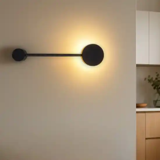 Compra Adesso Applique da parete nera design moderna