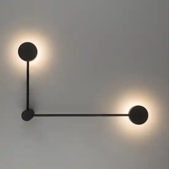 Soddisfatti O Rimborsati Applique da parete moderna nera design da interno