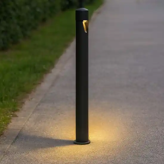 Maytoni lampioncino moderno hagen per esterno led 5w 3000k grafite da giardino Soddisfatti O Rimborsati