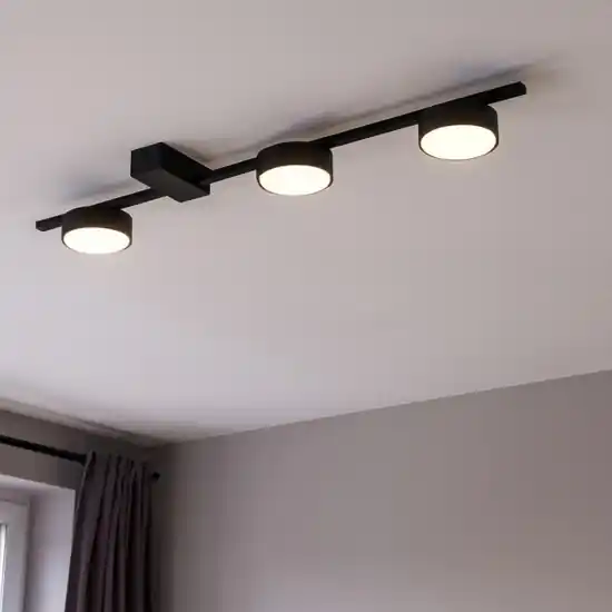 Plafoniera nera per cucina moderna design luminosa Subito Disponibile