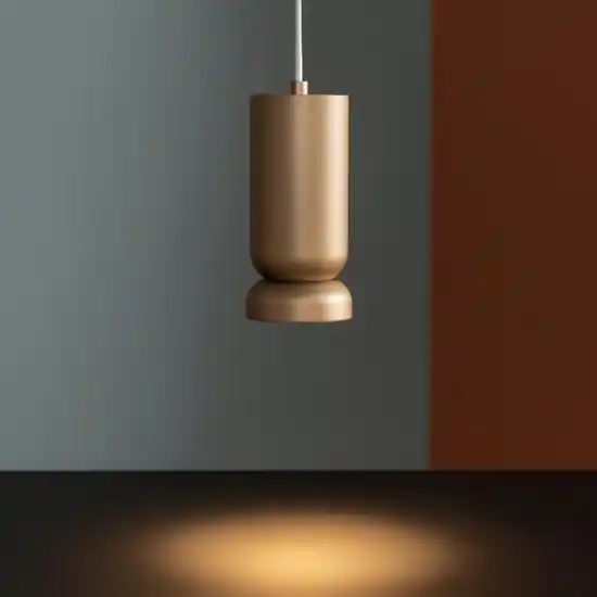 Di Tendenza Lilium ondaluce lampada oro per isola