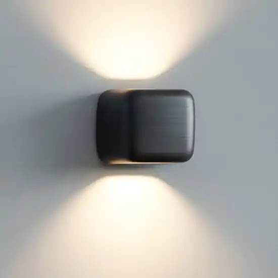 Miglior Prezzo Applique moderna gea luce babol cubo nero