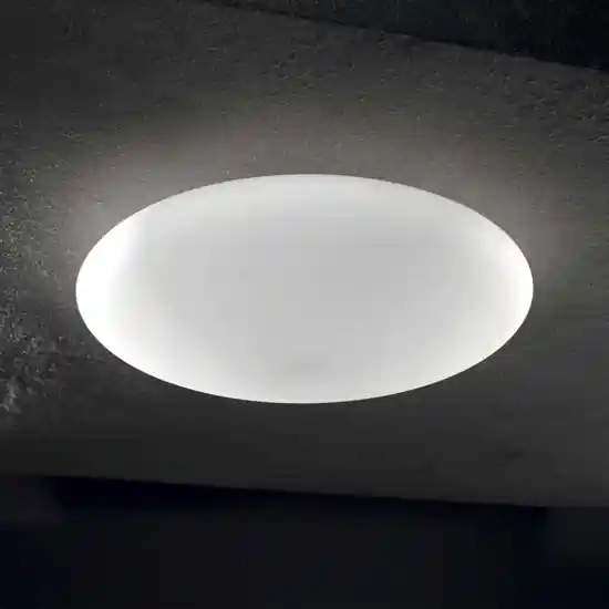 Non Perdere Smarties pl2 d42 ideal lux plafoniera moderna per cucina sfera vetro bianco