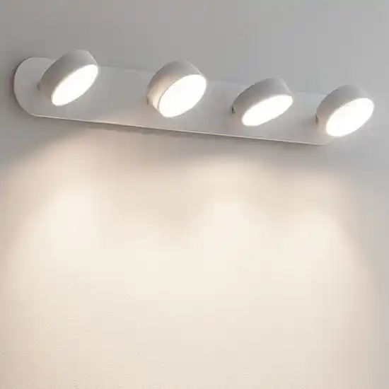 Oby pl4 ideal lux applique led 24w 3000k spot orientabili bianco A Buon Prezzo