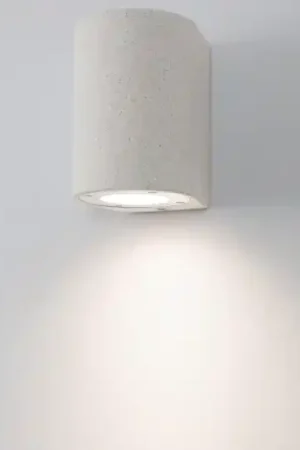 Applique da esterno cemento bianco Prezzo Scontato