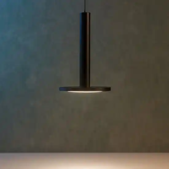 Prezzo Ridotto Lampada led a sospensione nera disco