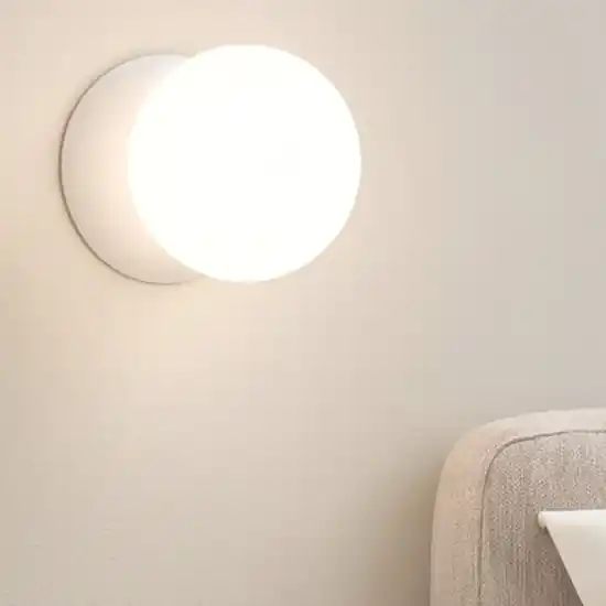 Applique di gesso bianco da comodino camera da letto Acquista Ora