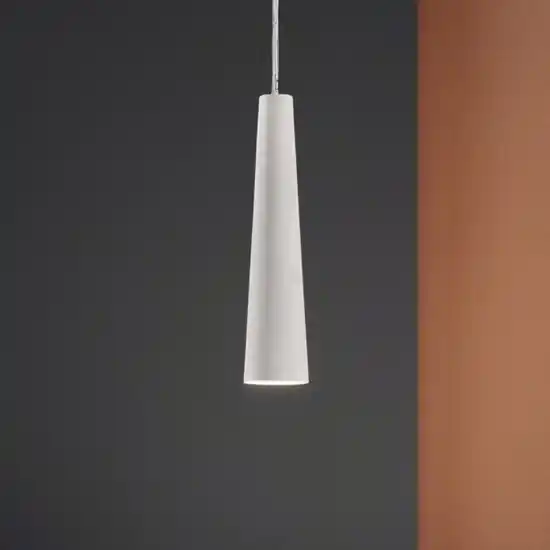 Lampada a sospensione di gesso bianco Di Tendenza