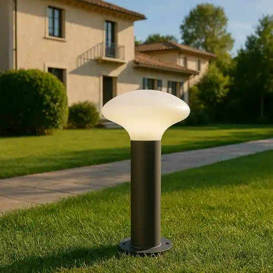 Lampione moderno antracite per illuminazione giardino Nuova Collezione