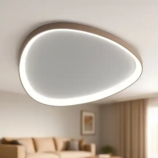 Super Prezzo Grande plafoniera vivida lifering sabbia led 60w 3000k 4000k