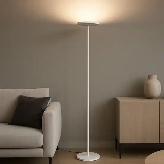 Quantità Limitata Piantana bianca led 30w dimmerabile da 3000k a 5000k