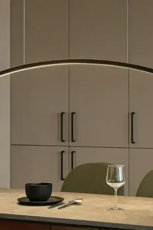 Vivida bow lampadario moderno nero per sala da pranzo 3000k 4000k Nuovo Arrivo