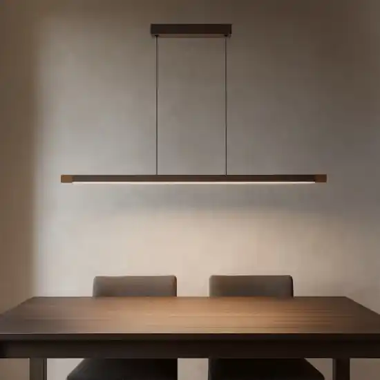 Compra Online Lisciana eglo lampadario moderno legno led per soggiorno