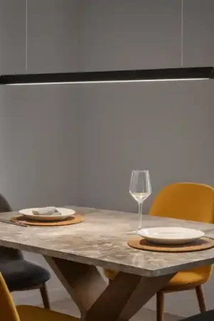 V-line sp ideal lux lampadario moderno nero led 20w 3000k Offerta Speciale