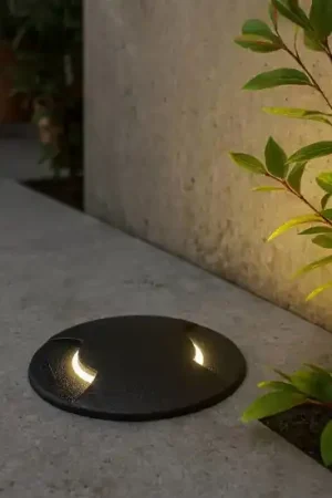 Acquista Ora Landing ideal lux faretto per esterno da incasso nero
