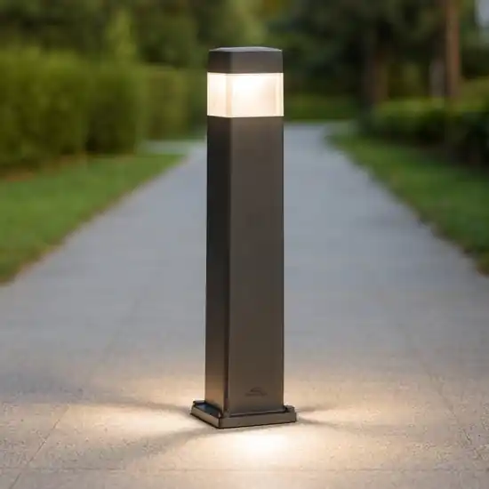 Cosmo nero pt1 lampione paletto da giardino ideal lux Professionale