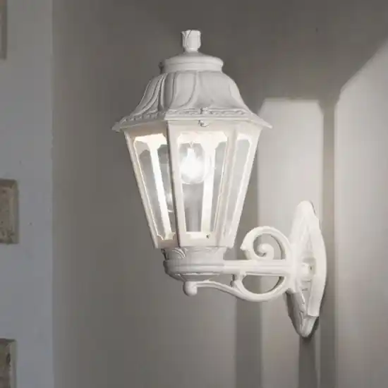 A Buon Prezzo Ideal lux applique da esterno dafne ap1 big lanterna bianca