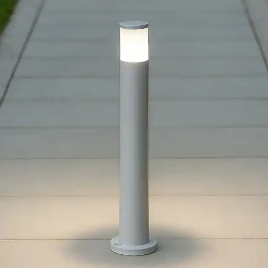 Ordina Subito Atena pt1 grigio ideal lux lampione da esterno giardino cilindro
