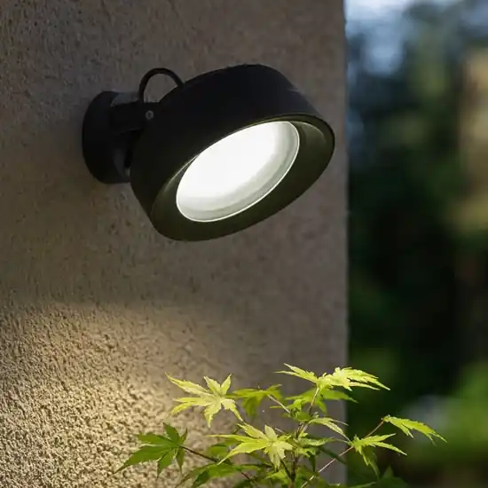 Litio ap1 idea lux faretto impermeabile da esterno ip66 orientabile nero Must-Have