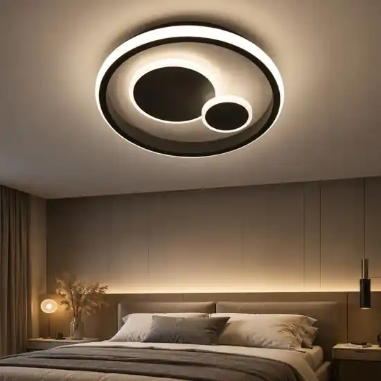 Consegna Rapida Plafoniera led 18w vivida elior 3000k 4000k moderna grigio