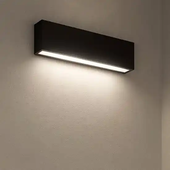 Box w1 applique nero mono emissione led 14w 2700k linea light Scelto Dai Clienti
