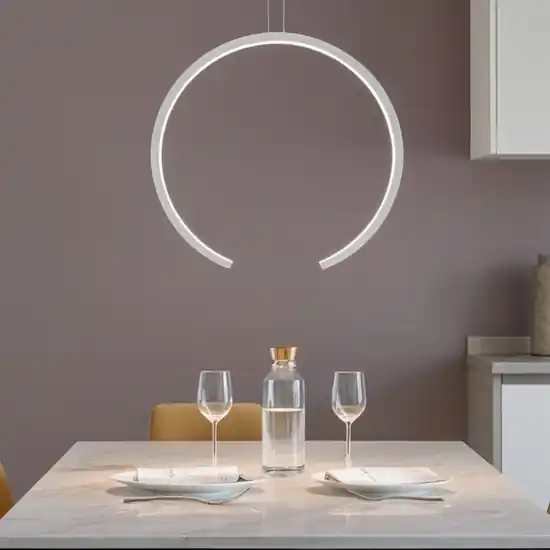 Prezzo Scontato Vivida olympic lampadario moderno economico bianco led 30w 3000k 4000k
