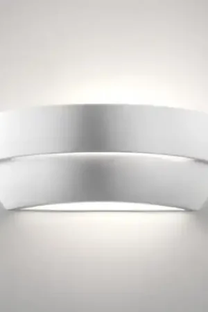 Applique di gesso ceramica bianco Occasione