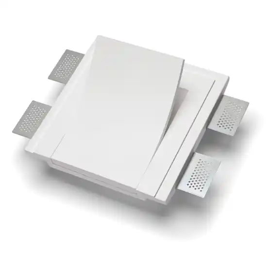 Applique bianco gesso led 9w 4000k lampada da incasso Più Venduto