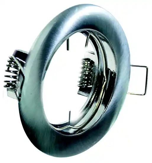 Faretto da incasso per soffitto nickel satinato rotondo gu10 Acquista Ora