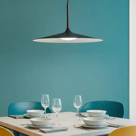 Poe plus lampadario da cucina linea light led 3000k nero Saldi