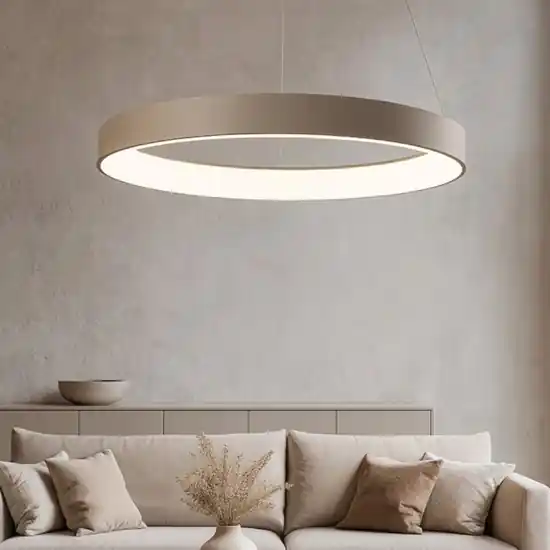 Affralux band diodi lampadario led cerchio sabbia 108cm Occasione Imperdibile
