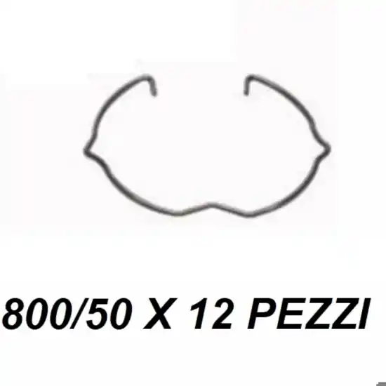 Professionale Ghiere per faretti blocca lampadina 12pz metallo isyluce