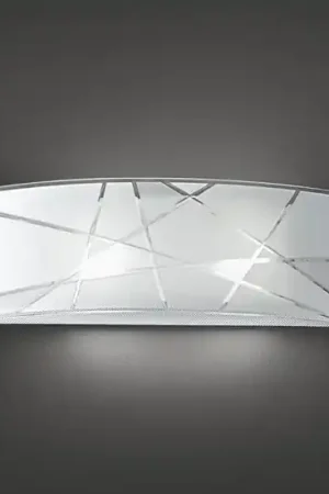Non Perdere Lampada da parete applique fish vetro curvo moderno perenz illuminazione