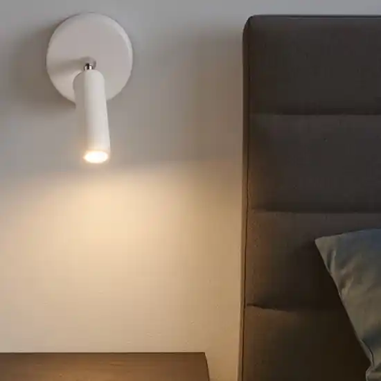Isyluce applique da comodino bianco luce orientabile Soddisfatti O Rimborsati