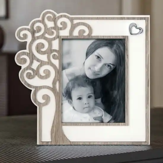 Cornice portafoto da tavolo foto 13x18 rovere bongelli preziosi Offerta Limitata