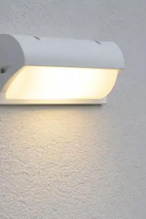 Acquista Ora Isyluce elba applique da esterno bianca