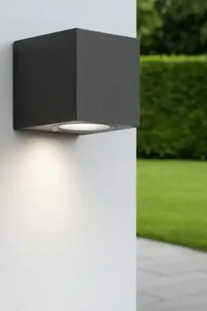 Applique per esterno mono emissione isyluce cubo antracite Offerta