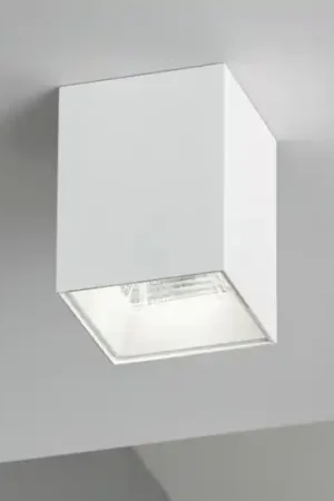 Faretto led 12w 3000k cubo da soffitto bianco isyluce Offerta Speciale
