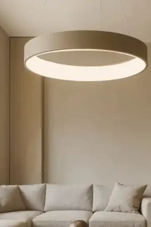 Acquista Ora Affralux band diodi 45cm sabbia lampadario moderno cerchio