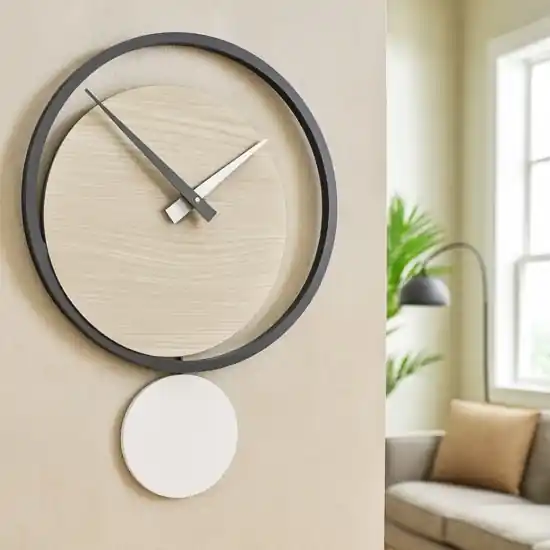 Orologio rovere breeze da parete a pendolo moderno Must-Have
