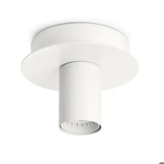 Plafoniera da cucina cilindro bianco perenz illuminazione Sconto