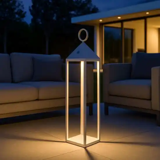 Lampada da terra led bianca portatile per esterno Vendita Finale