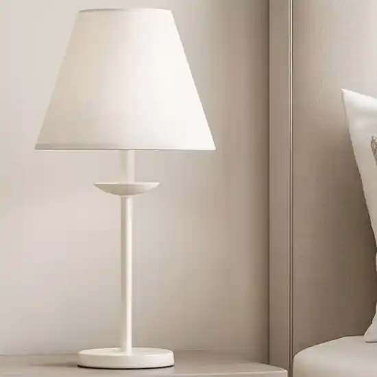 Abat-jour shabby chic bianco lampada comodino ducale perenz illuminazione Scelto Dai Clienti