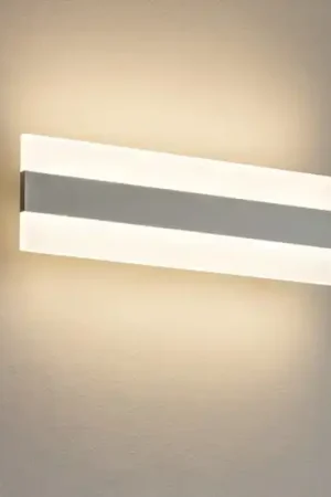 Applique led 25w 3000k moderna bend perenz illuminazione Reso Gratuito