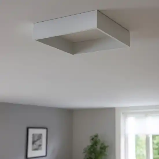 Linea light tara q plafoniera led 21w 3000k quadrata bianca Occasione Imperdibile