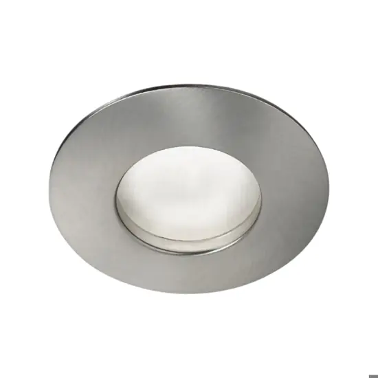 Saldi Faretto da incasso da bagno grigio nickel rotondo gea luce