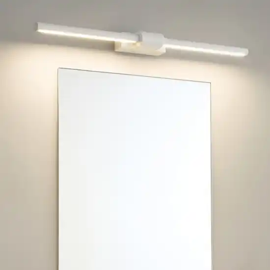 Applique bianco per specchio 12w 3000k 64cm line perenz illuminazione Bestseller