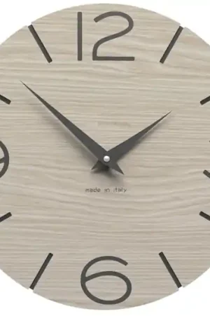 A Buon Prezzo Orologio moderno da parete legno rovere breeze