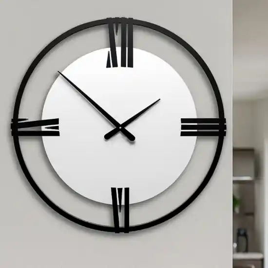 Orologio grande da parete moderno bianco Spedito Oggi