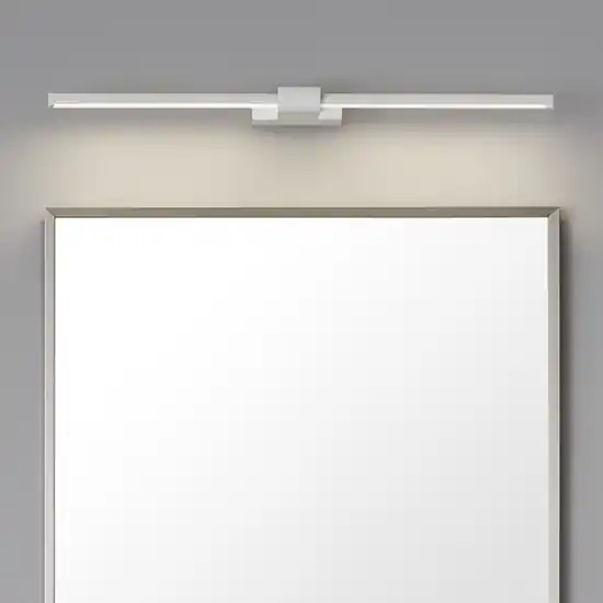 Applique per specchio bagno orientabile 91cm bianco 16w 3000k line perenz illuminazione Subito Disponibile